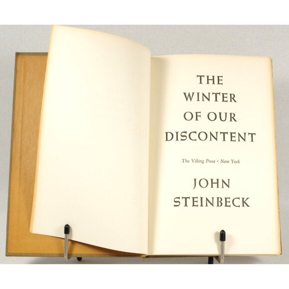The Winter of Our Discontent by John Steinbeck, Viking Press 1961 Vintage Book - Picture 3 of 7